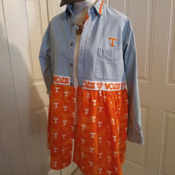 Cadre Jackets & Blazers - 2397 Jeaniemade Size XL Cadre Upcycled Tennessee Vol's Tunic Jacket